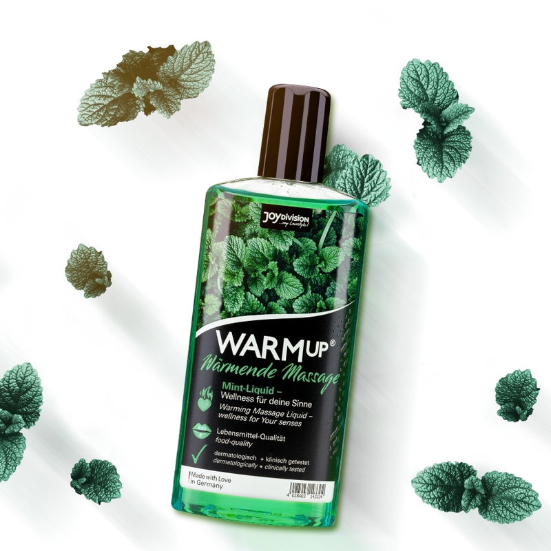 Joydivision - warmup gel masaje efecto calor menta 150 ml