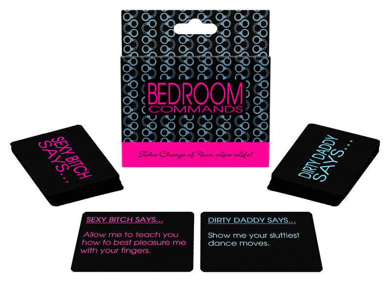 Kheper games - bedroom commands card game /en