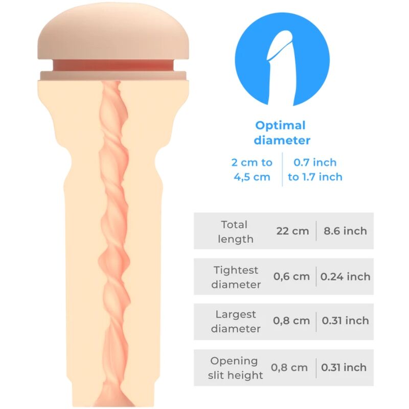 Kiiroo - feel stroker masturbador trasero extra apretado
