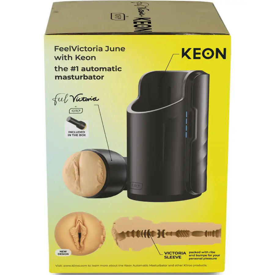 Kiiroo - keon wifi combo victoria june masturbador