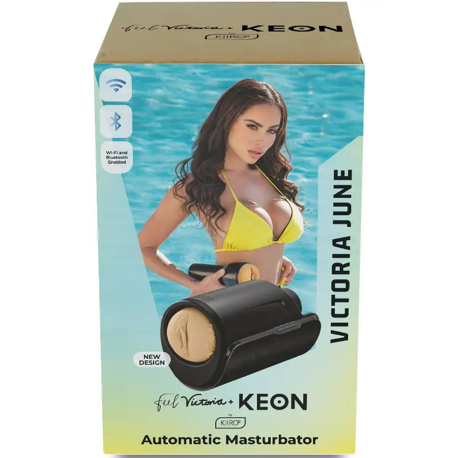 Kiiroo - keon wifi combo victoria june masturbador