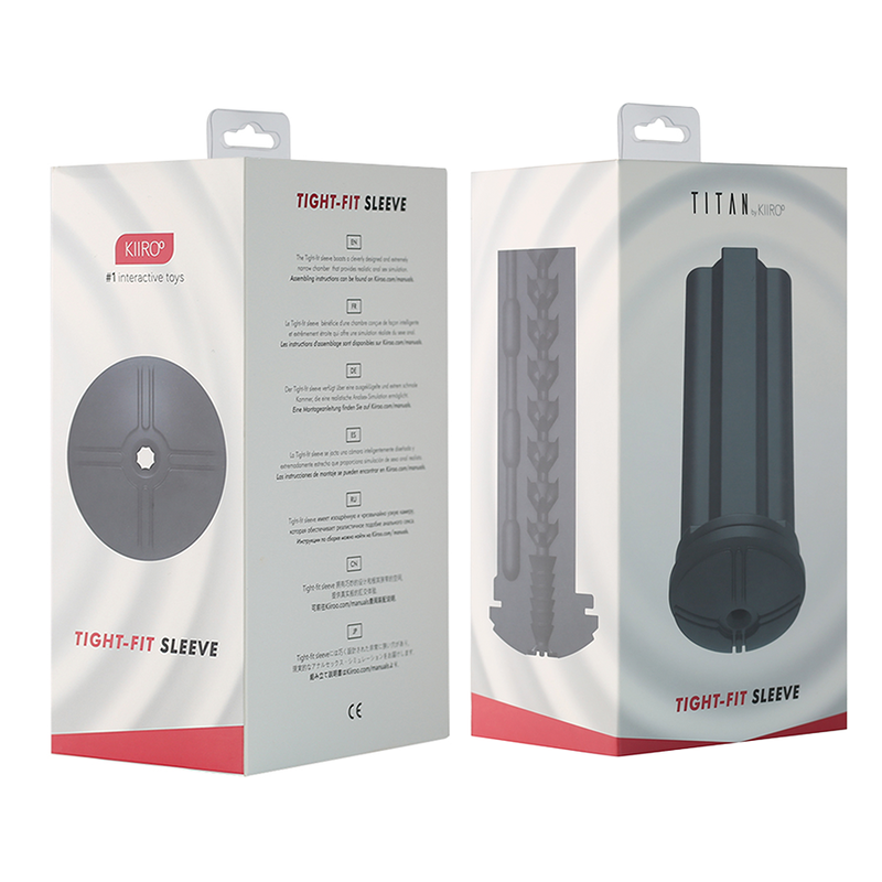 Kiiroo - titan funda masturbador anal ajuste maximo