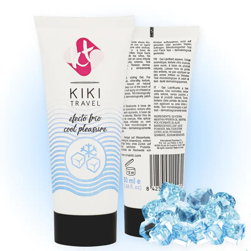 Kikí travel - gel deslizante efecto frío intensificador 50