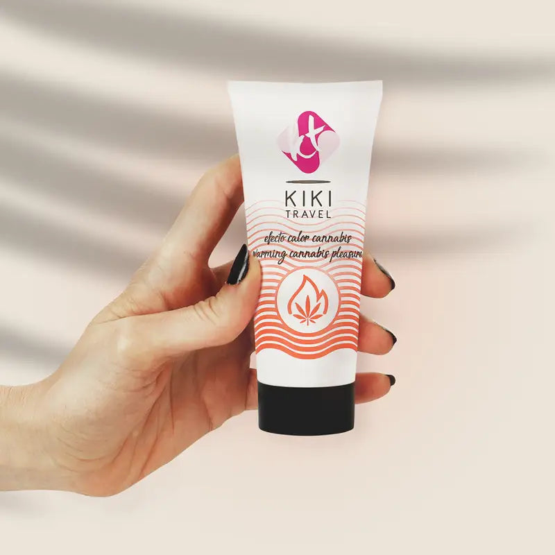Kikí travel - gel deslizante sabor a cannabis efecto calor