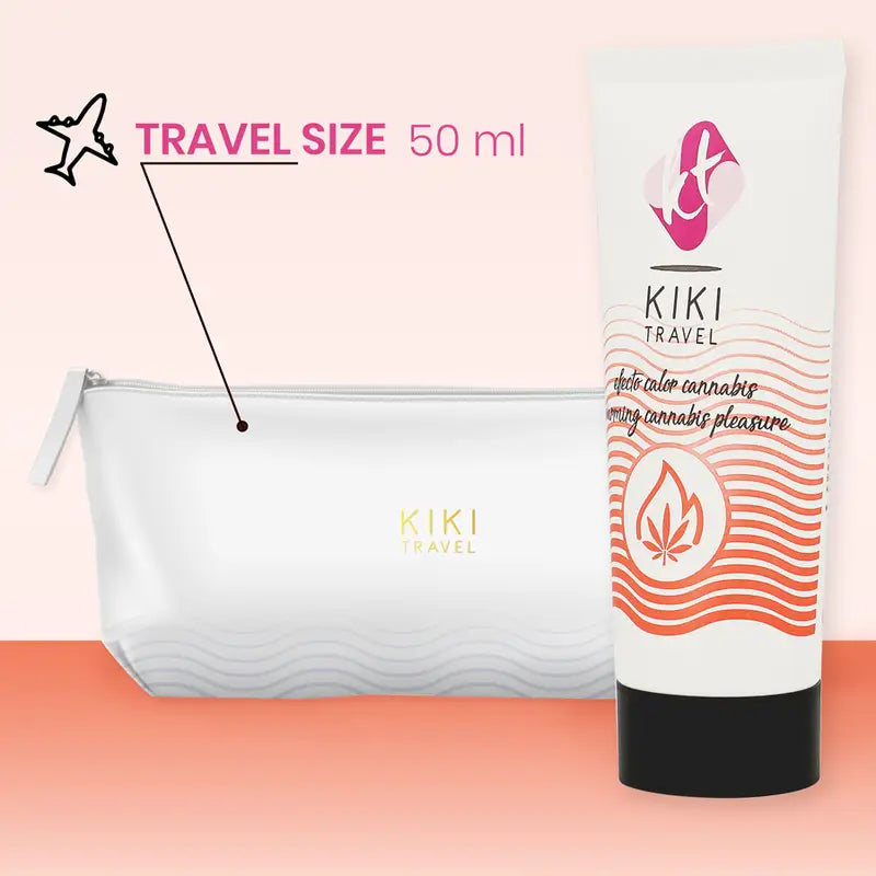 Kikí travel - gel deslizante sabor a cannabis efecto calor