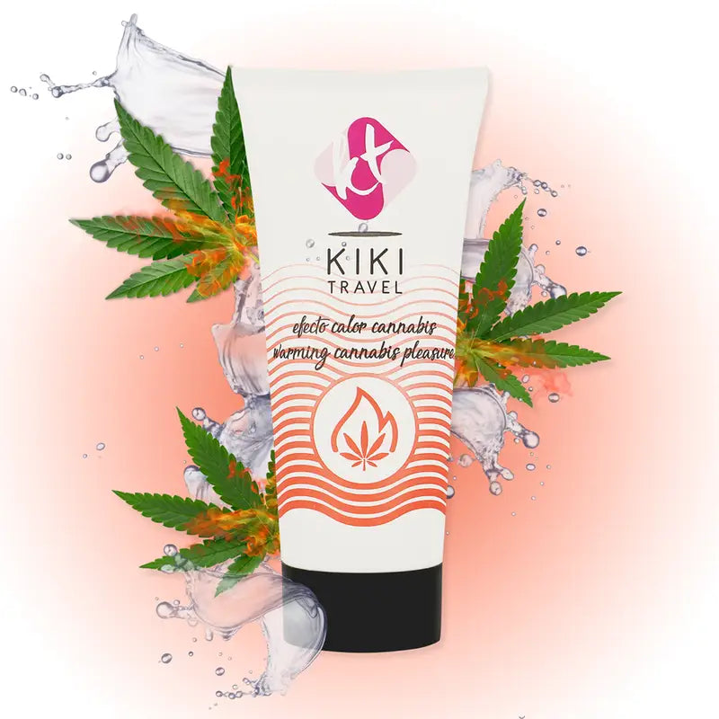 Kikí travel - gel deslizante sabor a cannabis efecto calor