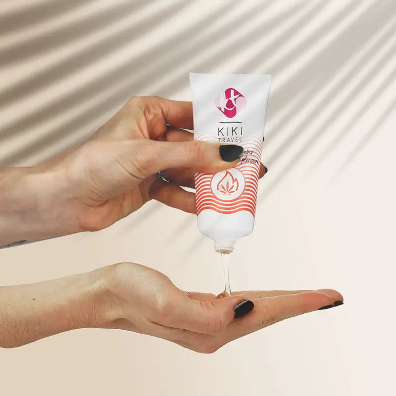 Kikí travel - gel deslizante sabor a cannabis efecto calor