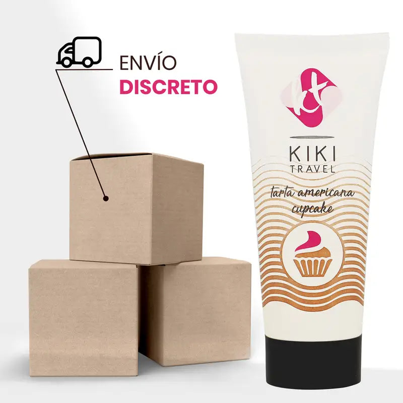 Kikí travel - gel deslizante sabor a tarta americana
