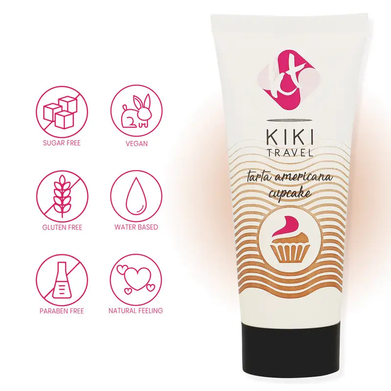 Kikí travel - gel deslizante sabor a tarta americana