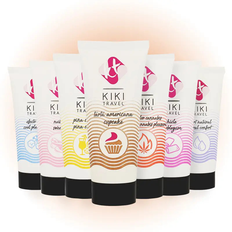 Kikí travel - gel deslizante sabor a tarta americana