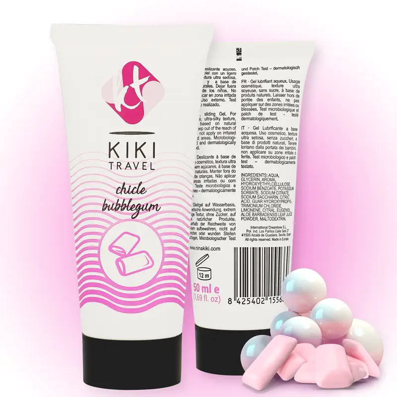 Kikí travel - lubricante sabor a chicle 50 ml