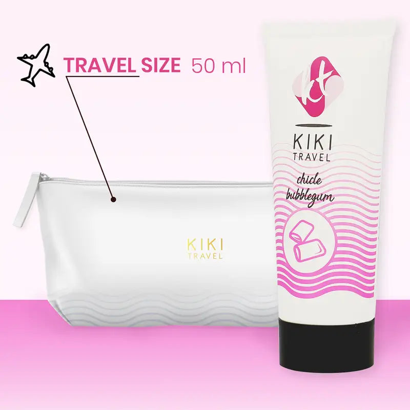 Kikí travel - lubricante sabor a chicle 50 ml