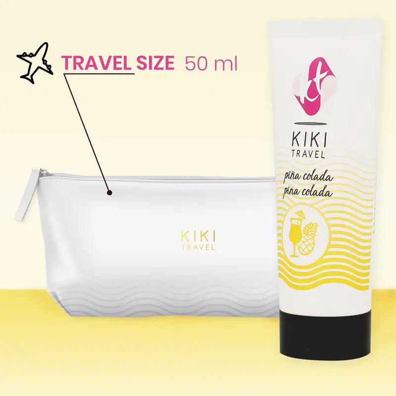 Kikí travel - lubricante sabor a piña colada 50 ml