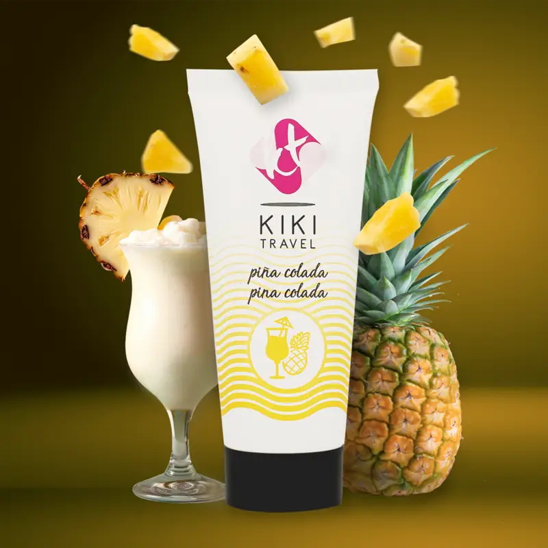 Kikí travel - lubricante sabor a piña colada 50 ml