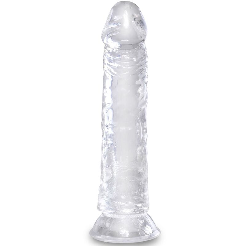 King cock - clear pene realístico 19.7 cm transparente