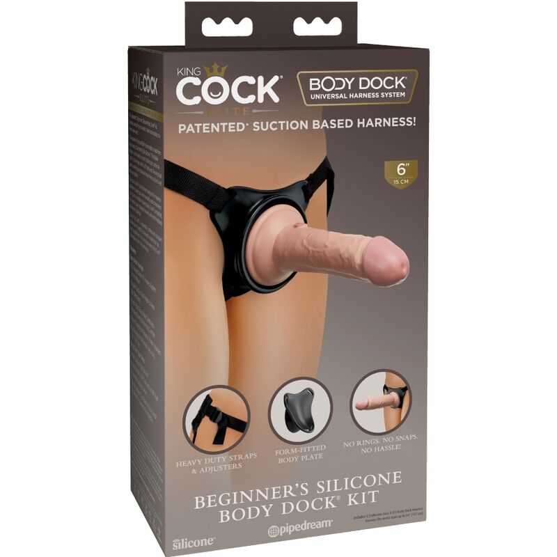 King cock - élite arnés ajustable para principiantes