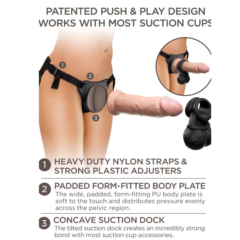 King cock - elite kit arnes ajustable deluxe anillo