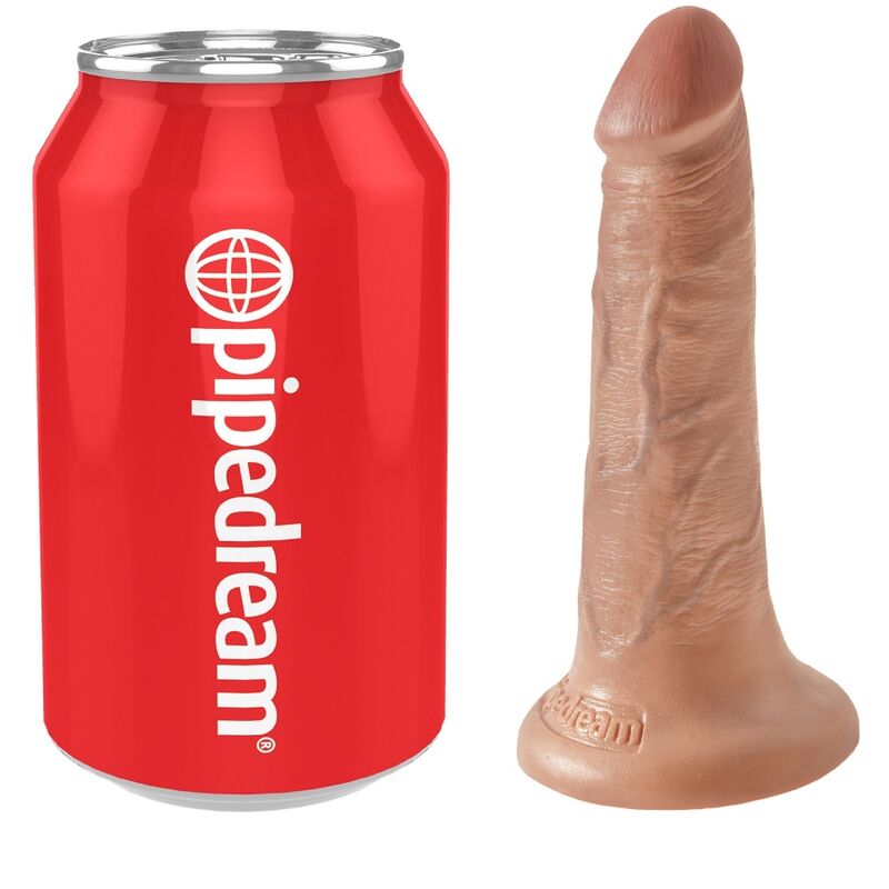 King cock - pene realístico 12 cm caramelo