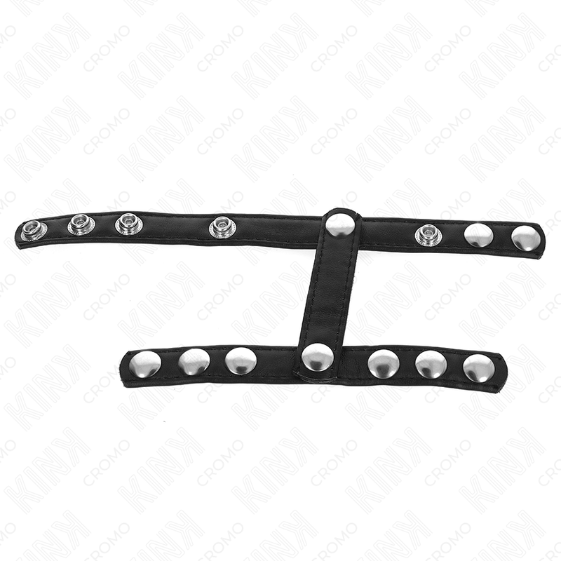 Kink - anillo pene con 3 correas divisoras de bolas