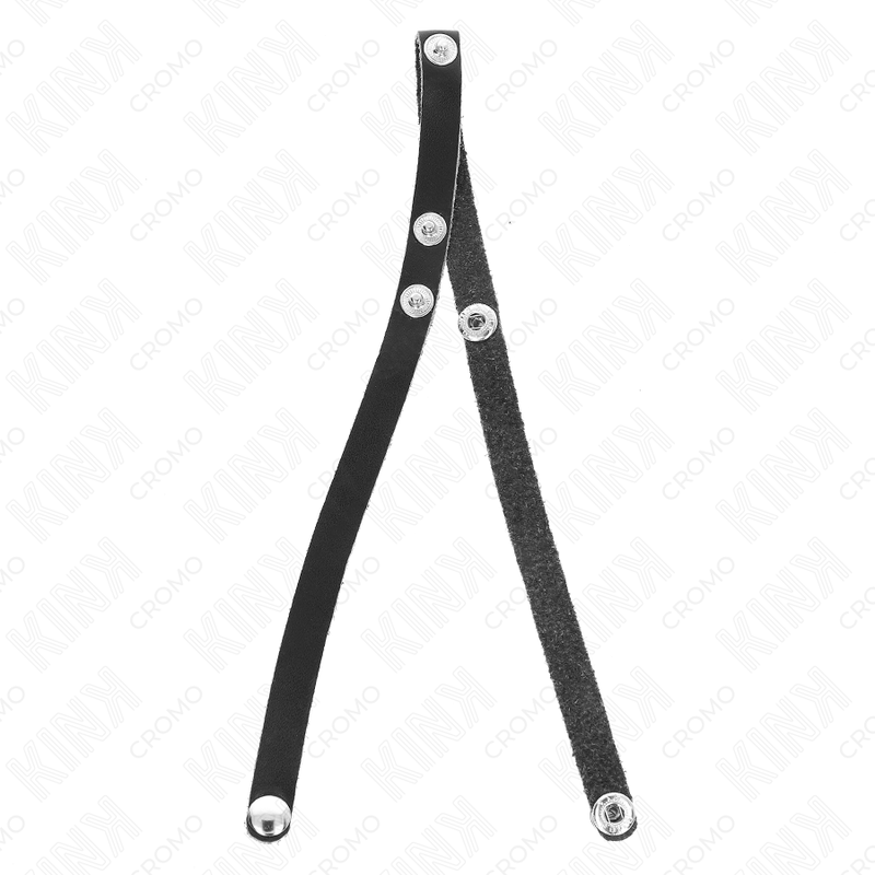 Kink - anillo pene cuero con cierre a presión 39 x 1 cm