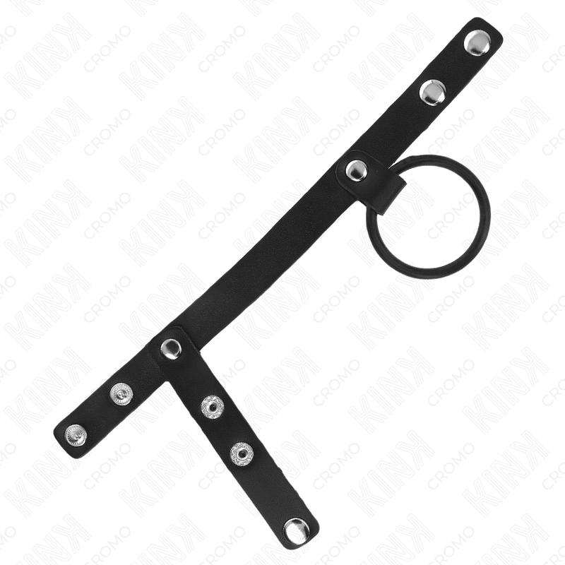 Kink - anillo pene silicona 3.8 cm con divisor de bolas