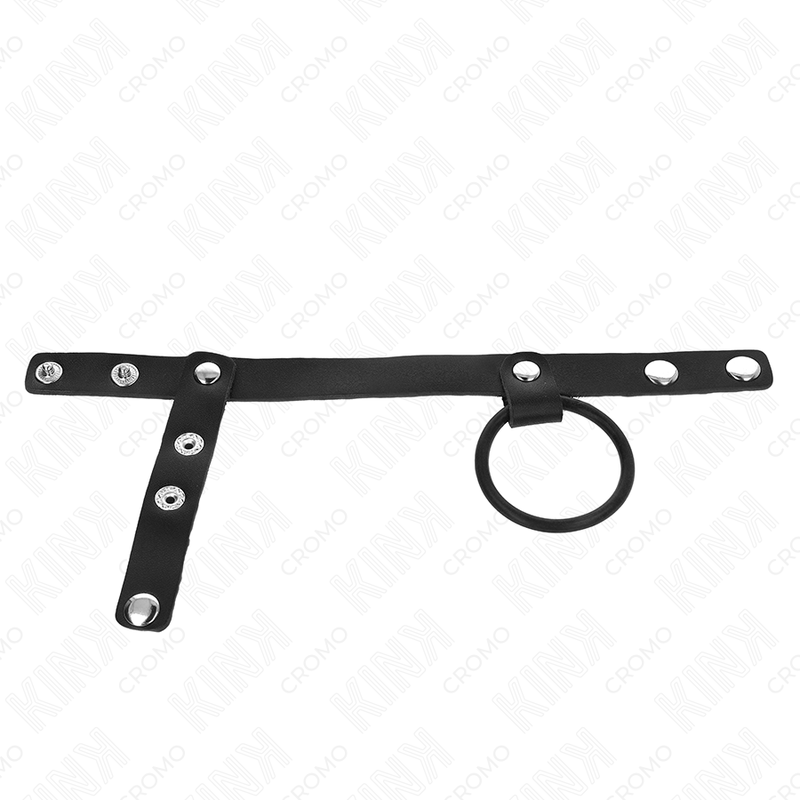 Kink - anillo pene silicona 3.8 cm con divisor de bolas