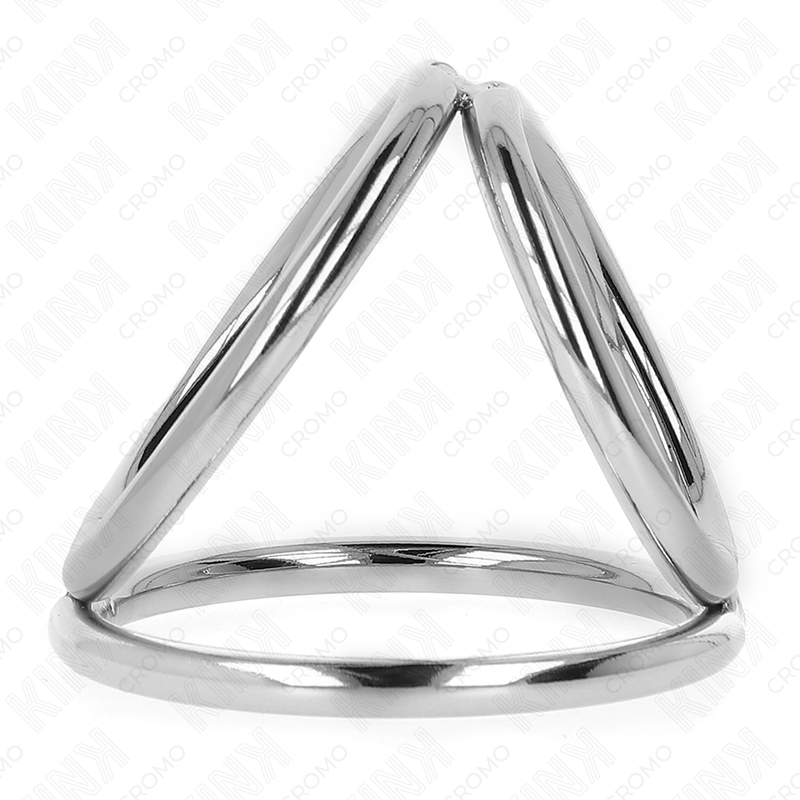 Kink - anillo pene triple metal cromado 3.8 cm a 5 cm