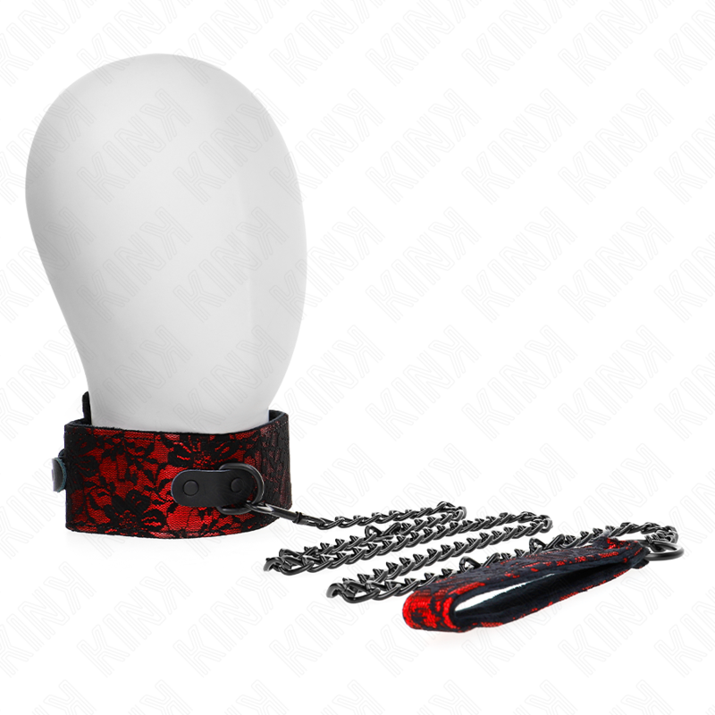 Kink - collar con correa 105 cm de encaje con cinturón