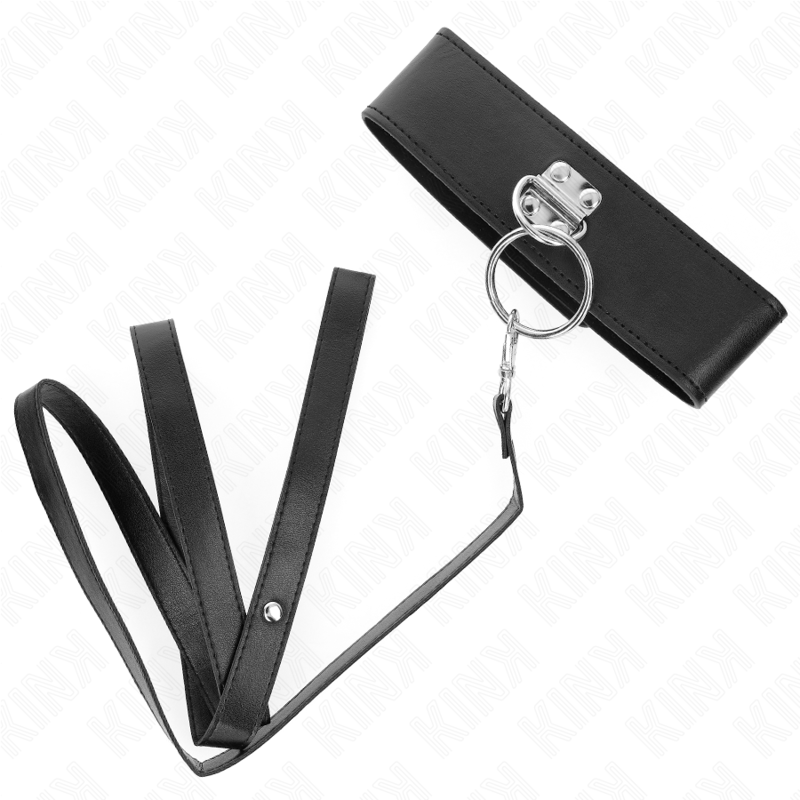 Kink - collar con correa 116 cm con tachuelas correa
