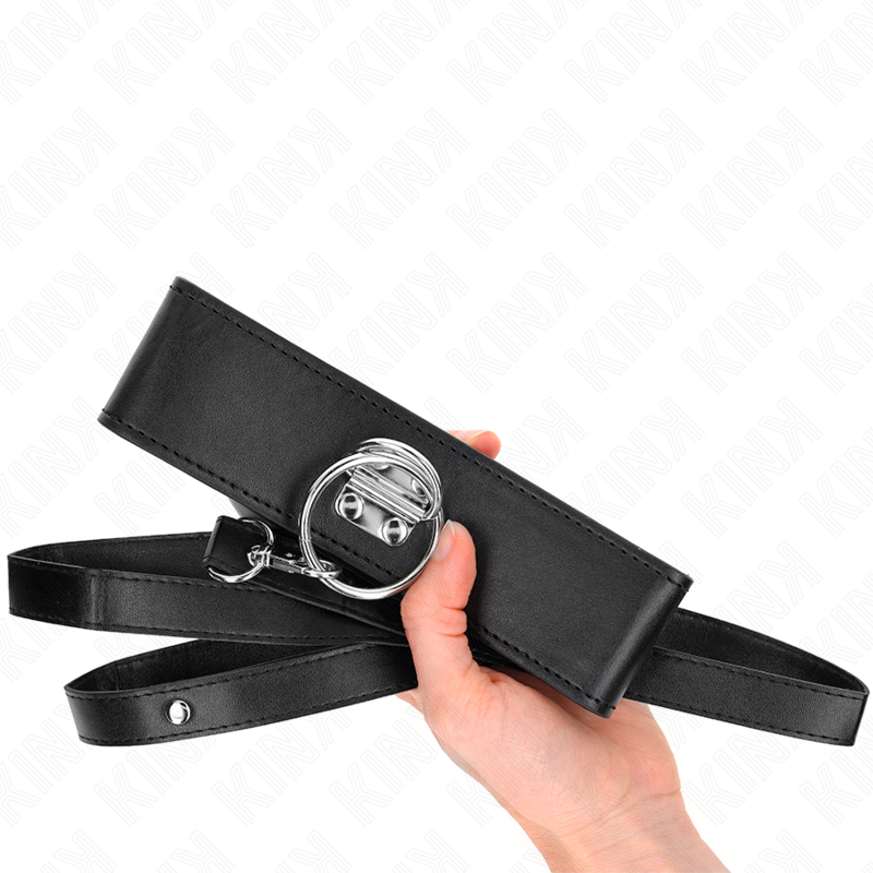 Kink - collar con correa 116 cm con tachuelas correa