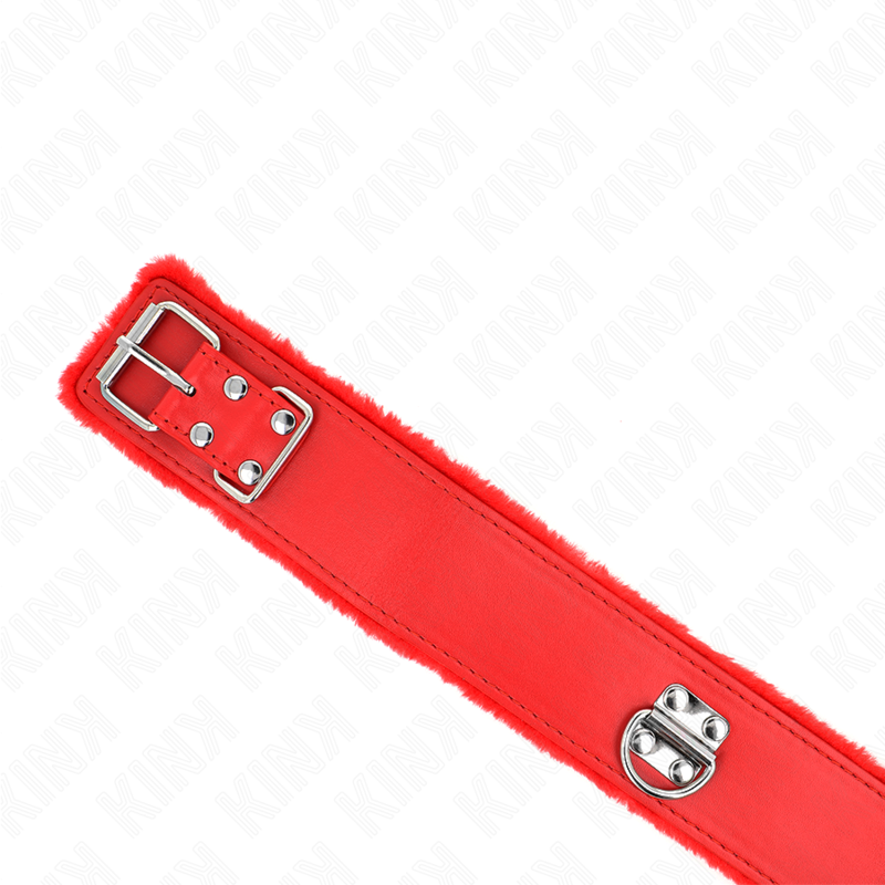 Kink - collar con correa 116 cm con tachuelas plateadas