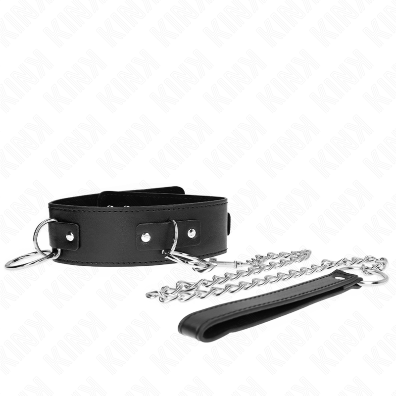 Kink - collar con correa 65 cm 3 anillos modelo 2 ajustable