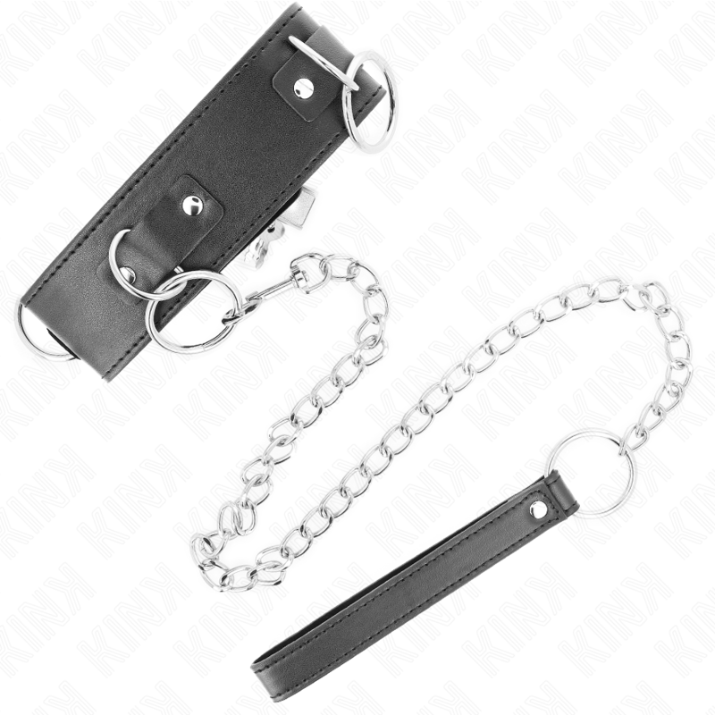 Kink - collar con correa 65 cm 3 anillos modelo 2 ajustable
