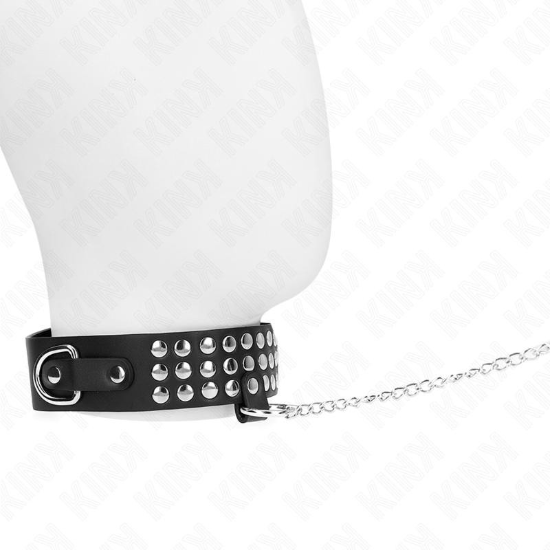 Kink - collar con correa 65 cm con brillos ajustable 37-42