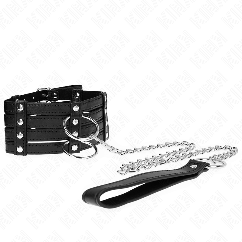 Kink - collar con correa 65 cm estilo sub ajustable 35-51