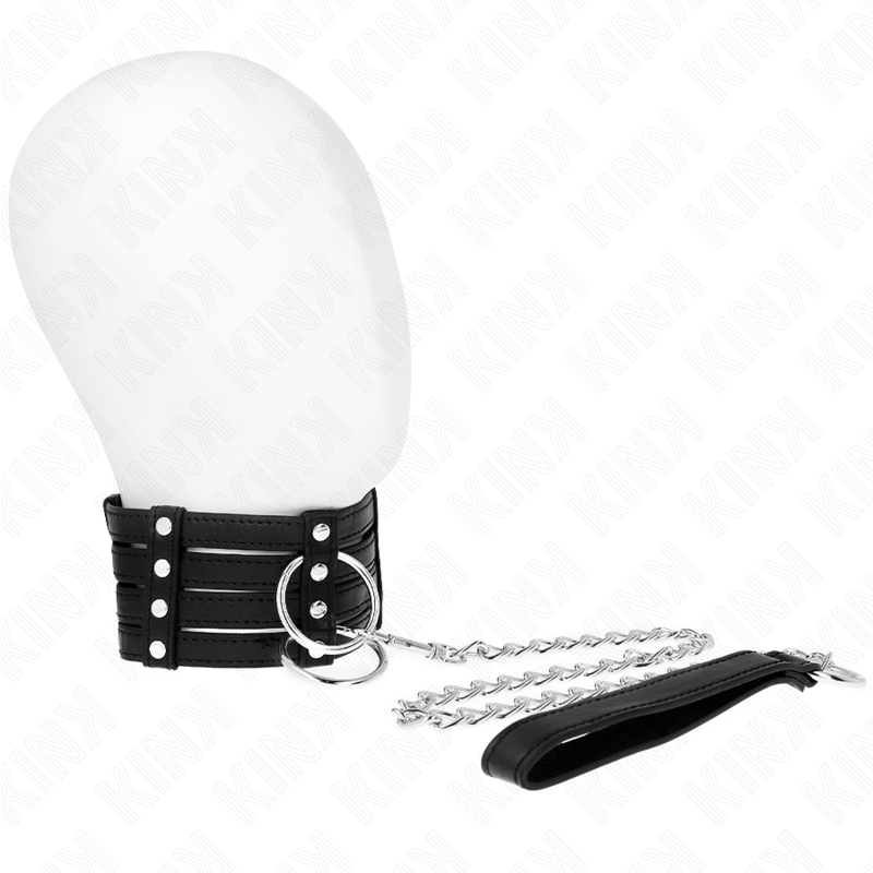 Kink - collar con correa 65 cm estilo sub ajustable 35-51
