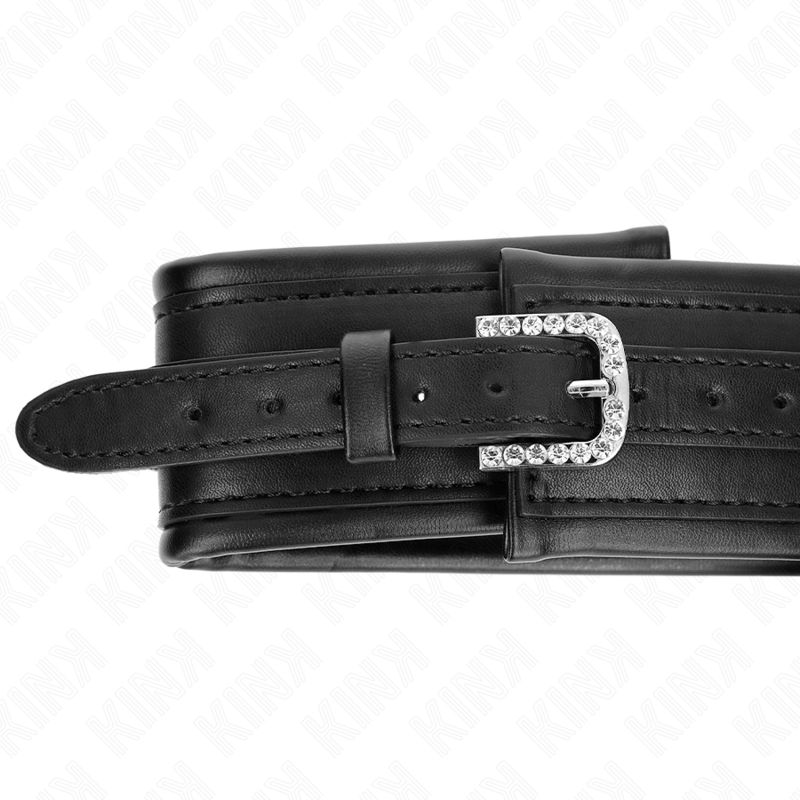 Kink - collar con correa 65 cm hebilla brillante 48.5 cm x