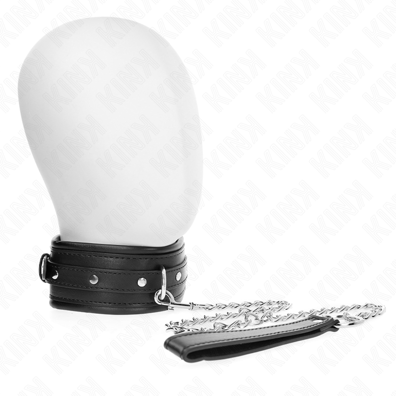 Kink - collar con correa 65 cm hebilla brillante 48.5 cm x