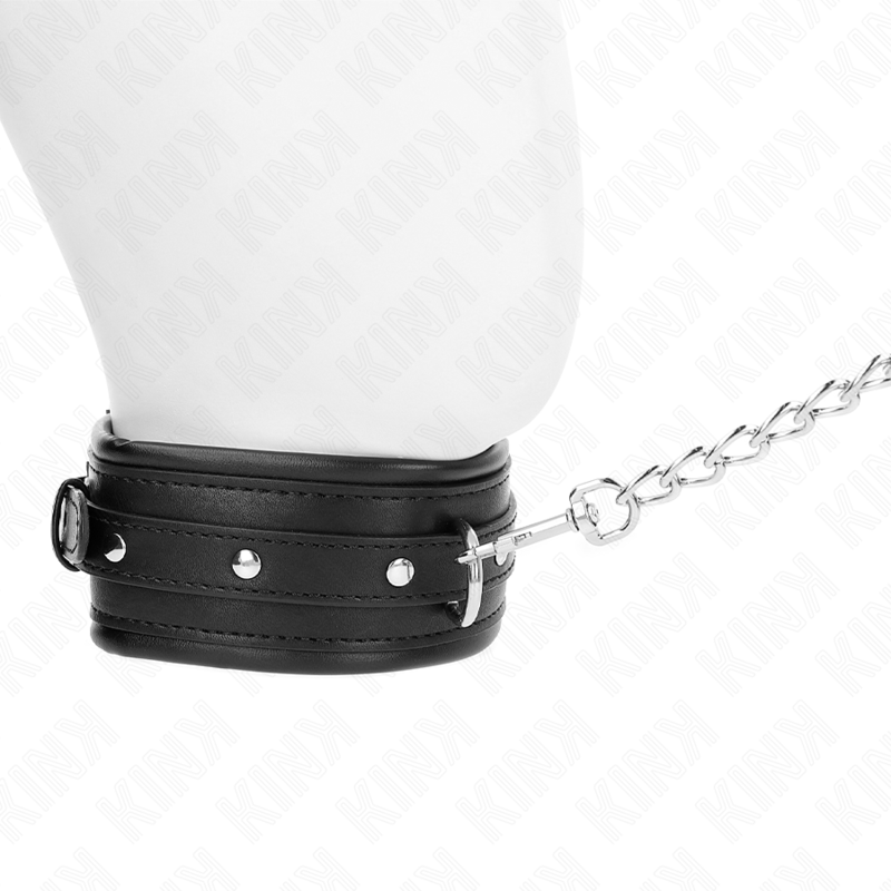 Kink - collar con correa 65 cm hebilla brillante 48.5 cm x