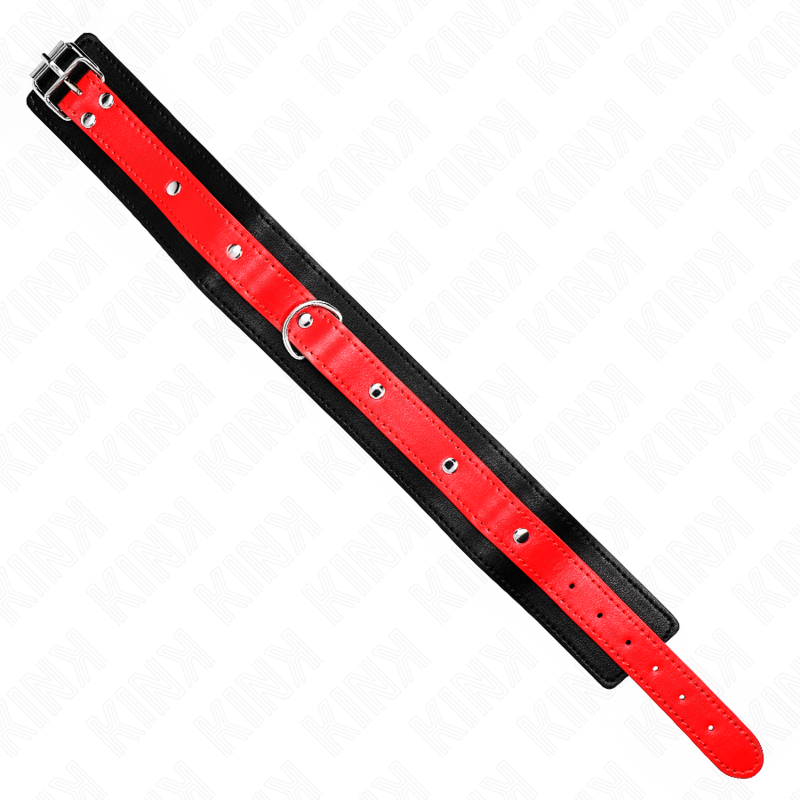 Kink - collar con correa 65 cm rojo ajustable 36-43 cm x 5