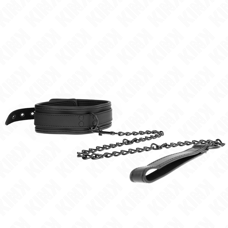 Kink - collar con correa 78 cm bondage de neopreno modelo 1