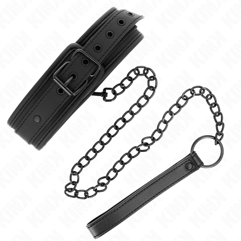 Kink - collar con correa 78 cm bondage de neopreno modelo 1