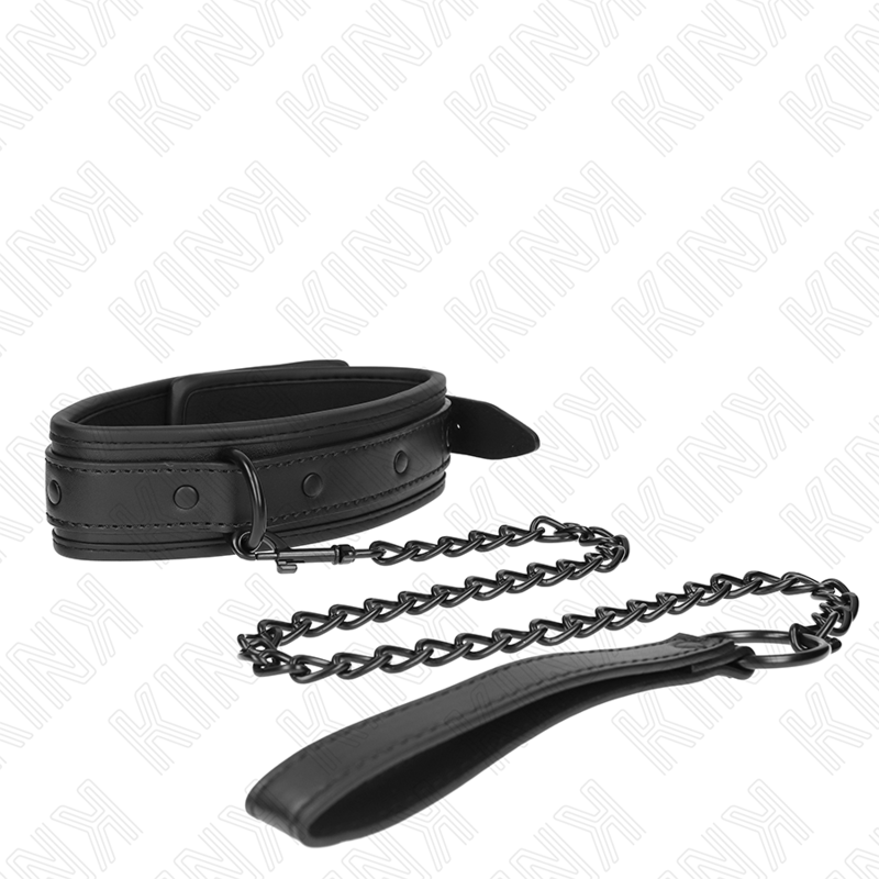 Kink - collar con correa 78 cm bondage de neopreno modelo 2