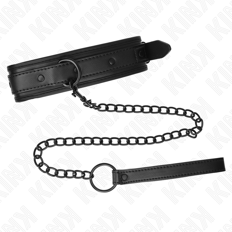 Kink - collar con correa 78 cm bondage de neopreno modelo 2