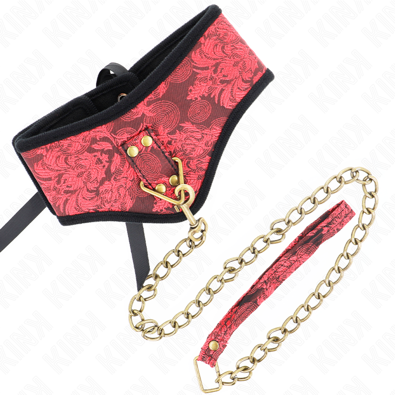 Kink - collar con correa de encaje 75 cm modelo scandal 44