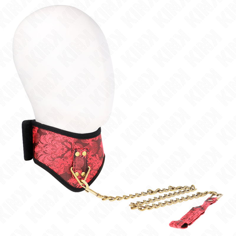 Kink - collar con correa de encaje 75 cm modelo scandal 44