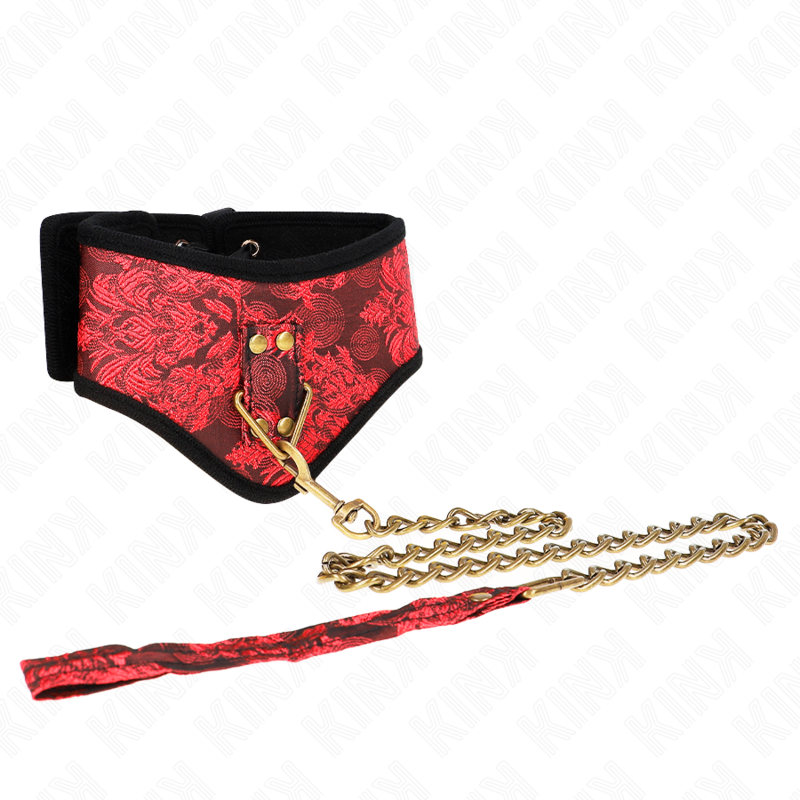 Kink - collar con correa de encaje 75 cm modelo scandal 44