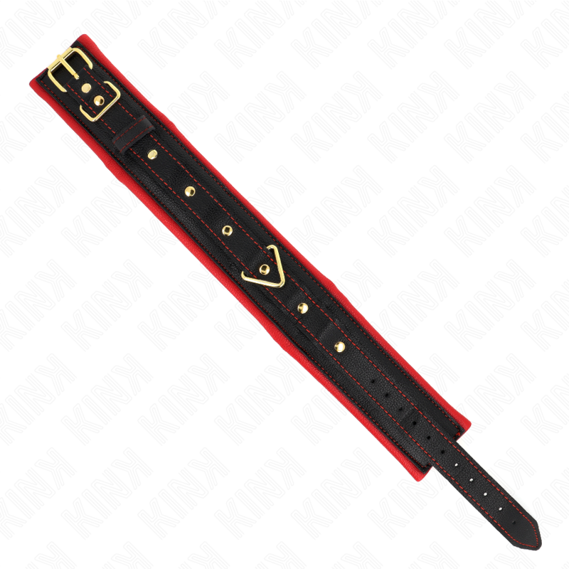 Kink - collar con correa de tejido liso ajustable 33-48 cm