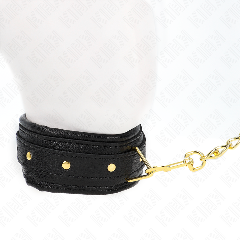 Kink - collar con correa esponja imitación cuero modelo 1