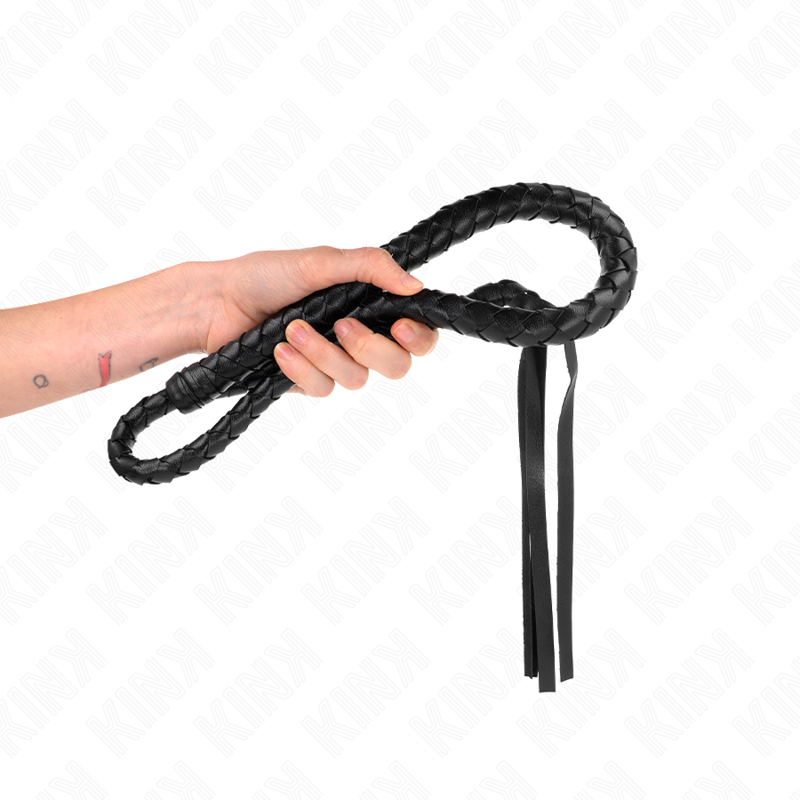 Kink - látigo largo con cuentas 110 cm